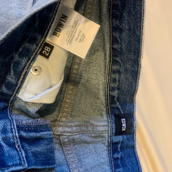 Edwin Distressed Boyfriend Jeans - Picture 3 of 14